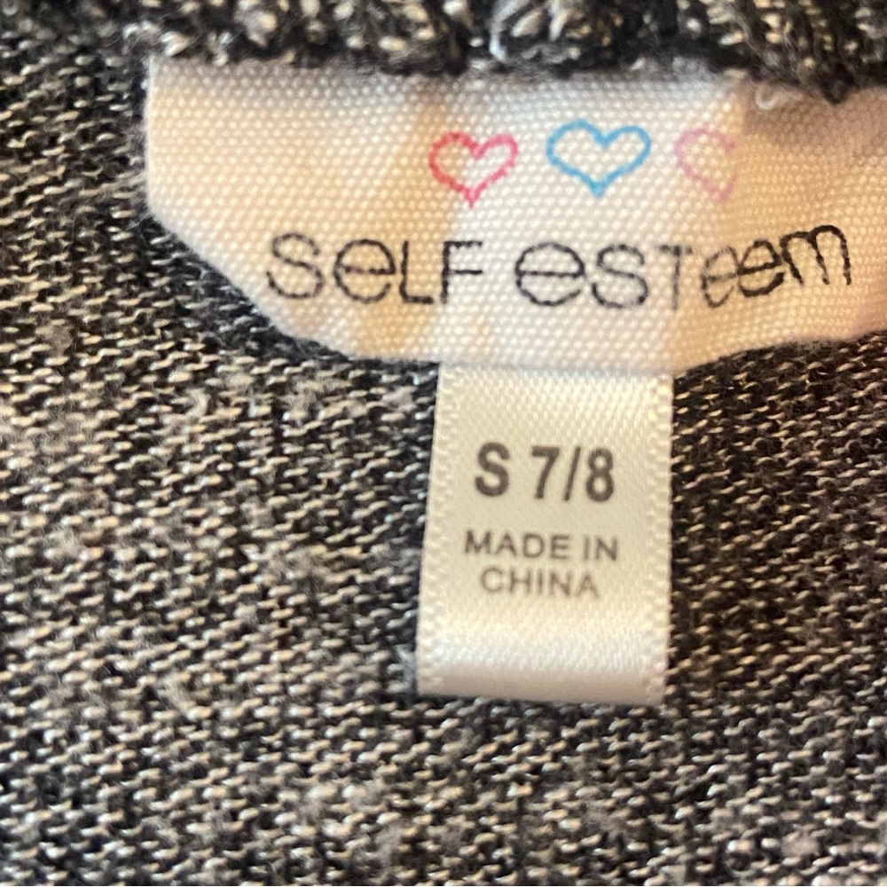 Gray Ruffled Cardigan Sweater - Picture 3 of 4